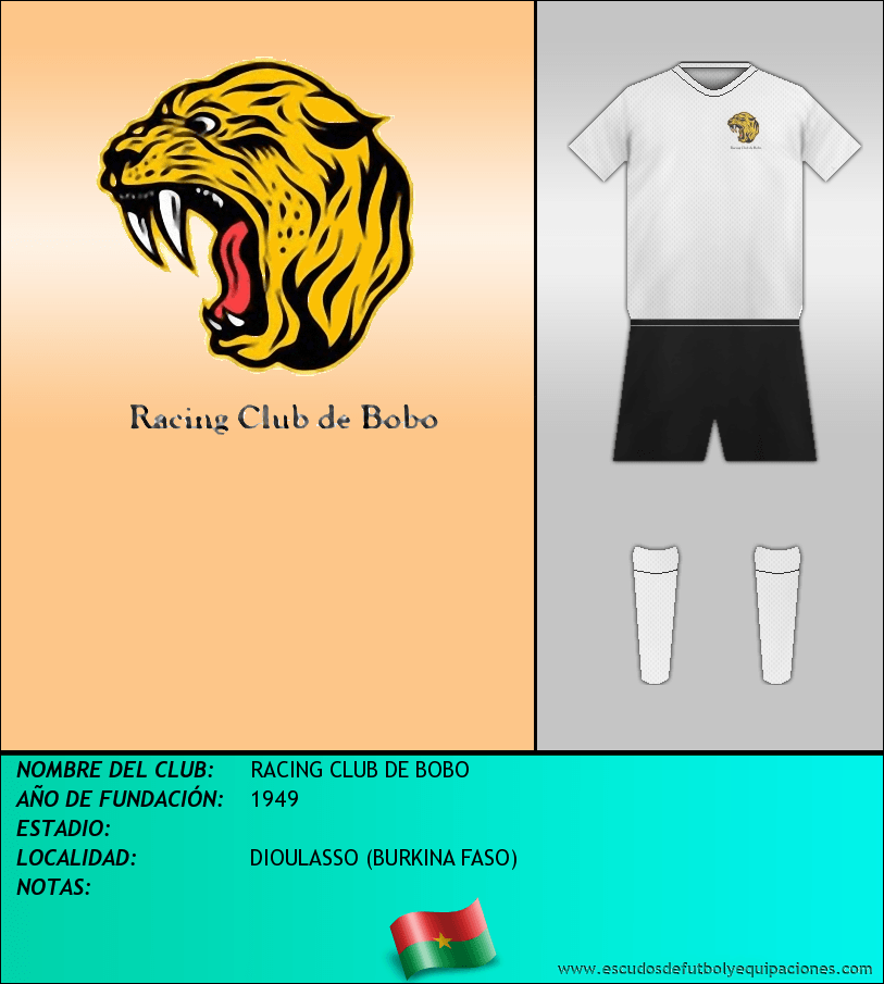 Escudo de RACING CLUB DE BOBO